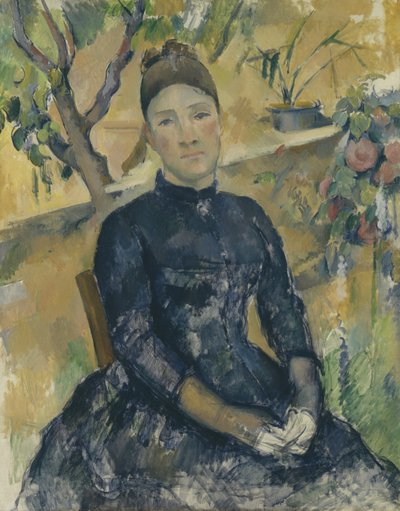 Madame Cézanne by Paul Cézanne